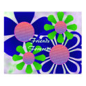 Fun Flowers Photo Frame Print