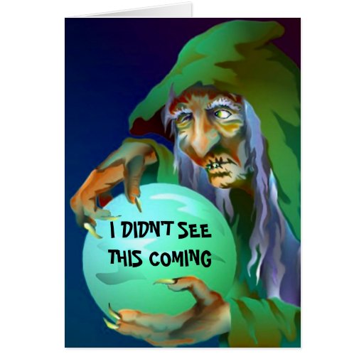 FUN FORTUNE TELLER BIRTHDAY CARD EZ2 CUSTOMIZE Zazzle