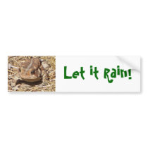 Fun Frog Bumpersticker for fellow drought victims by patcallum Fun Frog Bumpersticker for fellow drought victims