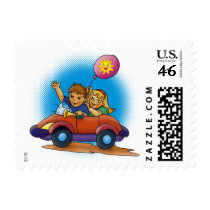 Fun, fun... together postage