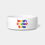 Fun Funny Sisters : World's Craziest Sister Cat Water Bowl
