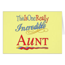 Fun Gifts For Aunts cards