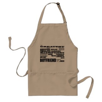 Fun Gifts for Boyfriends : Greatest Boyfriend Aprons