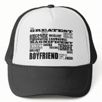 Fun Gifts for Boyfriends : Greatest Boyfriend Trucker Hat