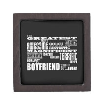 Fun Gifts for Boyfriends : Greatest Boyfriend Premium Jewelry Boxes