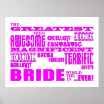 Fun Gifts for Brides : Greatest Bride Print