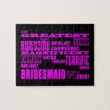 Fun Gifts for Bridesmaids : Greatest Bridesmaid Puzzle