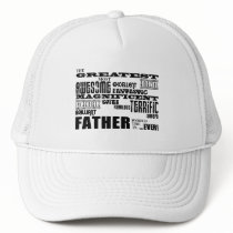 Fun Gifts for Dads : Greatest Father Trucker Hat