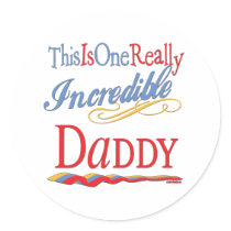 Fun Gifts For Dads Round Sticker