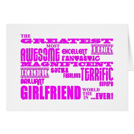 Fun Gifts for Girlfriends : Greatest Girlfriend Cards