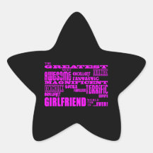 Fun Gifts for Girlfriends : Greatest Girlfriend Stickers