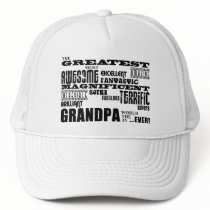 Fun Gifts for Grandfathers : Greatest Grandpa Trucker Hat
