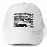 Fun Gifts for Grandfathers : Greatest Grandpa Trucker Hat