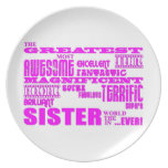 Fun Gifts for Sisters : Greatest Sister Plates