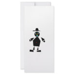 Fun guy made of shapes rack card template