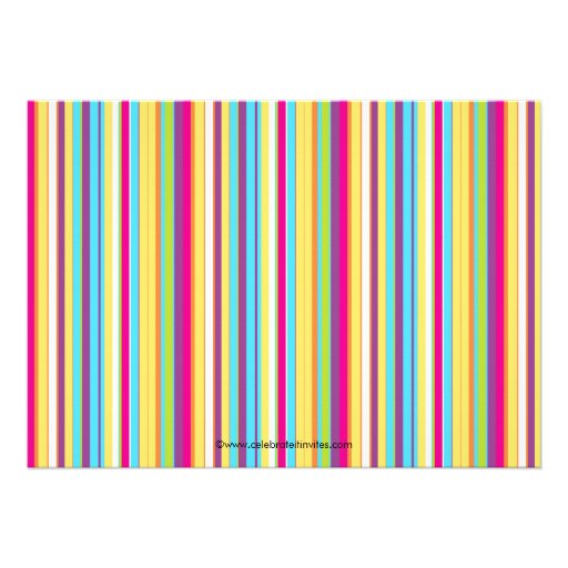 Fun Gymnastics Kids Birthday Party Invitation
