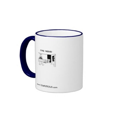 Fun 'H' is for Hacker 'Cyber Horror' Mug by Computious