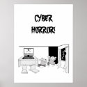 Fun 'H' is for Hacker 'Cyber Horror' posters
