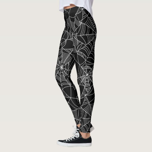 Spider Web Pattern Leggings | fun halloween spider web pattern leggings zazzle Spider Web Pattern Leggings | fun halloween spider web pattern leggings zazzle