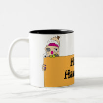 Fun Happy Haunting Halloween Mug mugs
