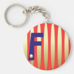 Fun Initial F Keychain