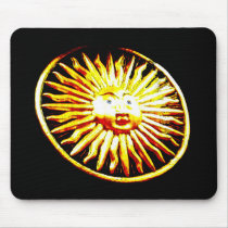 Fun italian sun gifts mousepads