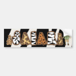 Fun Jungle Safari Bumper Sticker