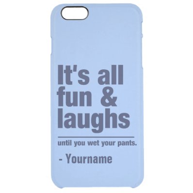 FUN & LAUGHS custom name & color cases