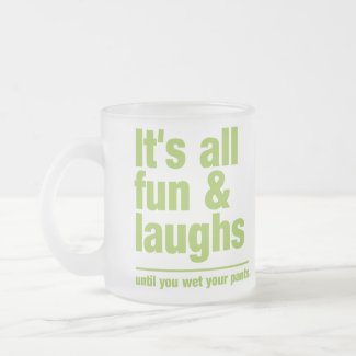 FUN & LAUGHS mug - choose style & color