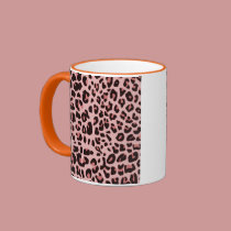 Fun Leopard Print mugs