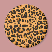 Fun Leopard Print magnets