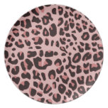 Fun Leopard Print Plate