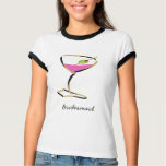 fun martini gold tshirts