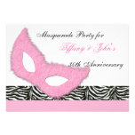 Fun Masquerade party Invitation invitations
