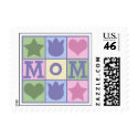 Fun Mom Quilt Squares postage by koncepts Fun Mom Quilt Squares postage