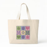 Fun Mom Quilt Squares Tote Bag