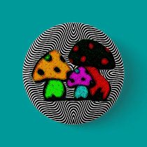 fun mushrooms buttons by lissame73 fun mushrooms buttons