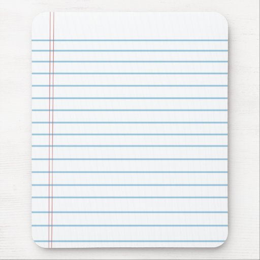 Fun Note Paper Mouse Pad Zazzle