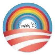 fun obama logo sticker by Epirie fun obama logo sticker