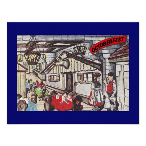 FUN OKTOBERFEST OCTOBERFEST PARTY INVITATION