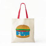Fun on a Bun Tote Tote Bag