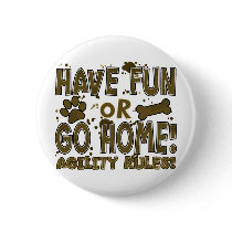 Fun or Home Dog Agility Button
