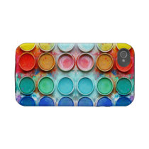 funny, artist, paint color box, fine art, iphone cases, abstract, fun, color box, iphone4, color, full color, funky, paint, [[missing key: type_casemate_cas]] with custom graphic design