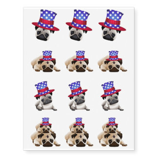 pug temporary tattoos pug temporary tattoos zazzle pug temporary tattoos pug temporary tattoos zazzle