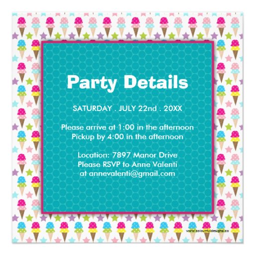 Fun Photo Birthday Party Invitation