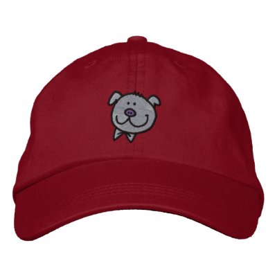 Fun pig (black outline) baseball cap by jsoh