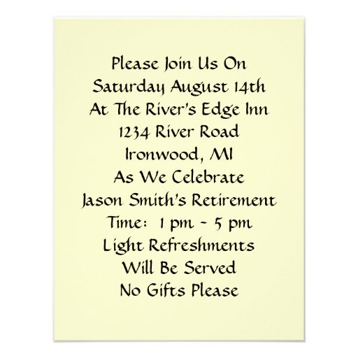 Fun Pigeons Birds Man Retirement Party Invitation