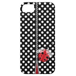 Fun Polka Dot & Ladybug iPhone 5 Case