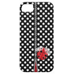 Fun Polka Dot & Ladybug iPhone 5 Case