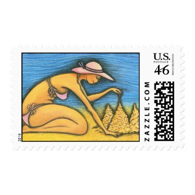 Fun Postage Stamp by VioDeSign